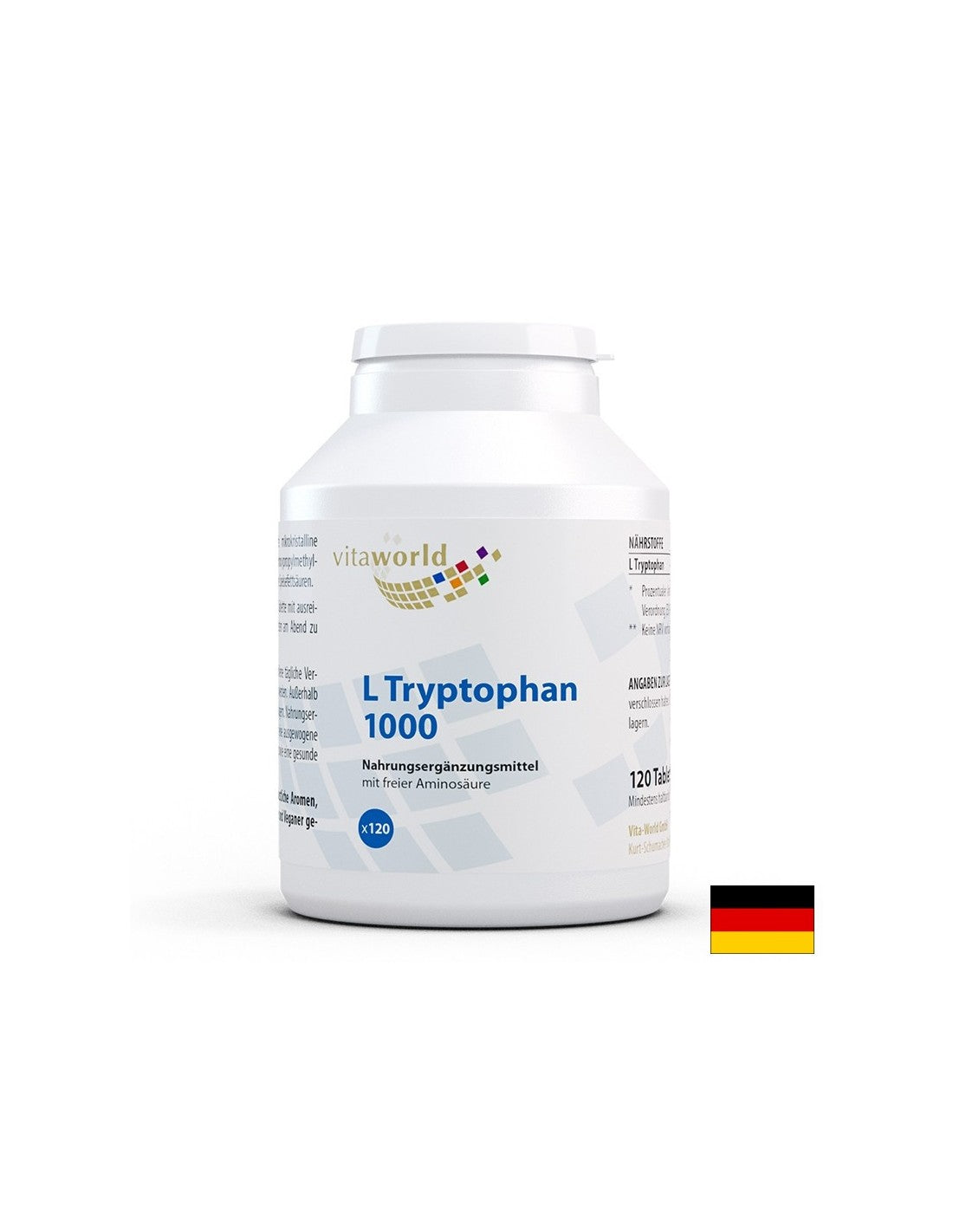 Stressz és álmatlanság - L-triptofán, 1000 mg x 120 tabletta