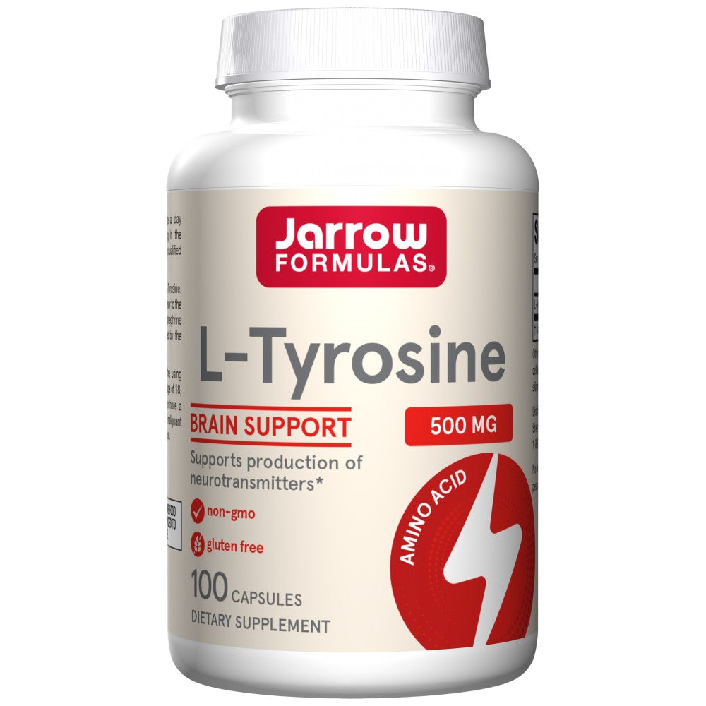 L-Tyrosine 500 mg - 100 capsules - Nutra Best Europe