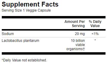 Lactobacillus Plantarum/L Plantarum - 30 kapszula