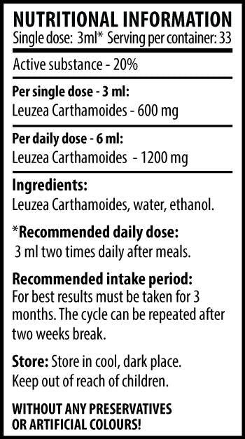 Leuzea Max - 100 ml - Nutra Best Europe