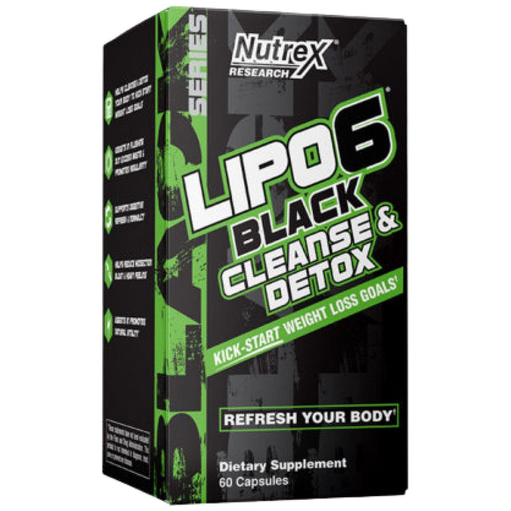 Lipo 6 Black | Tisztító & Méregtelenítő - 60 kapszula