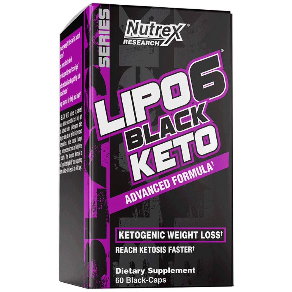 Lipo 6 Black/Keto - 60 kapszula