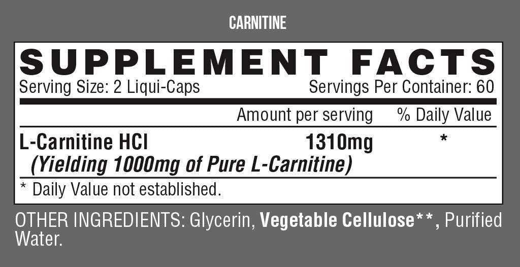 Lipo 6/L-Carnitine - 120 gél kapszula