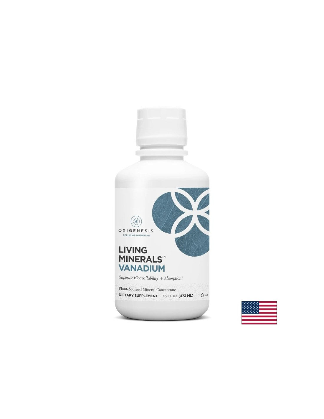 Blood Sugar Balance - Vanádium Living Minerals, 473 ml
