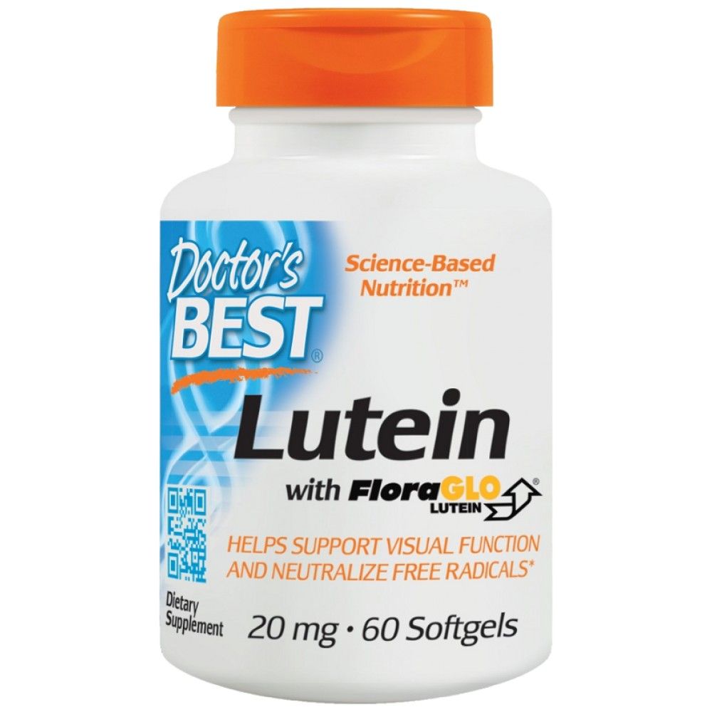 Lutein 20 mg | FloraGLO - 60 gél kapszulával