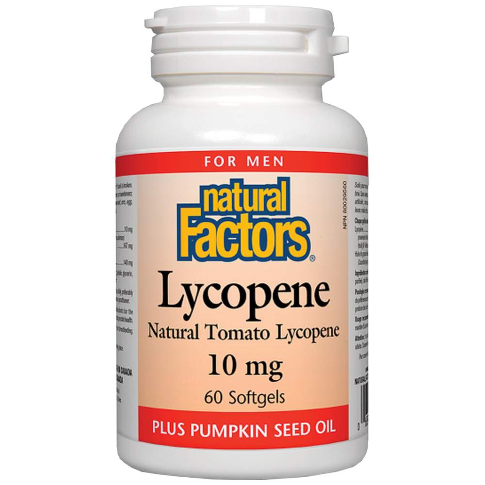 Lycopene 10 mg - 60 Gel capsules - Nutra Best Europe