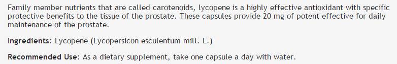 Likopin 20 mg - 60 kapszula