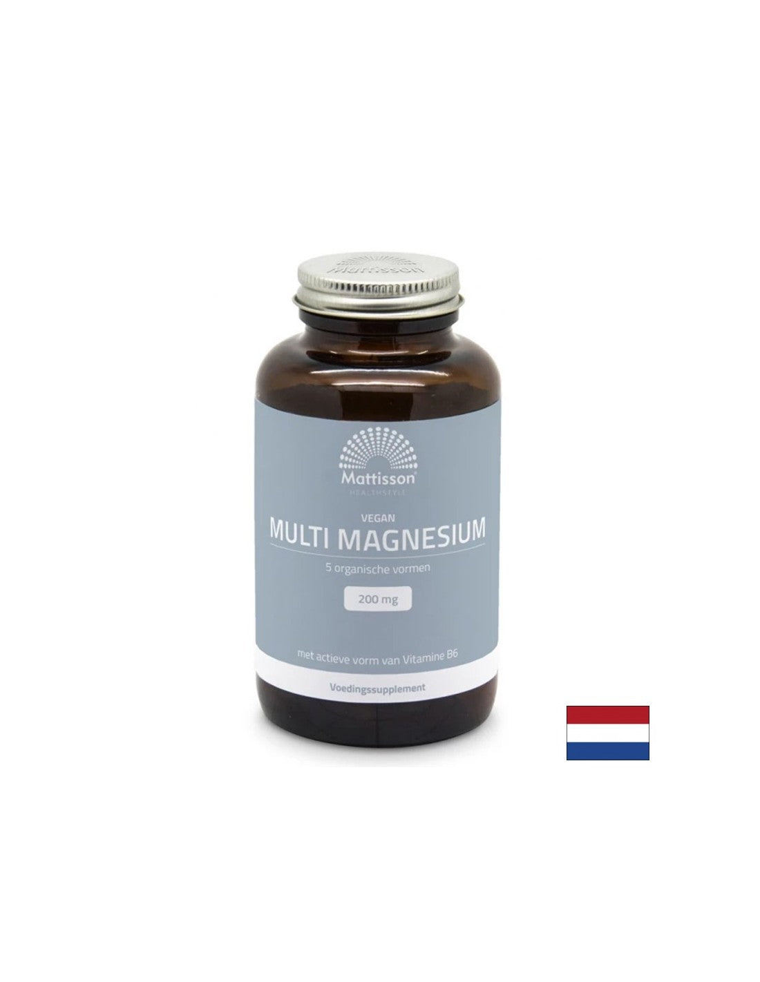 Izom-, szív- és idegrendszer - Multi Magnézium + B6-vitamin (vegán formula), 180 tabletta