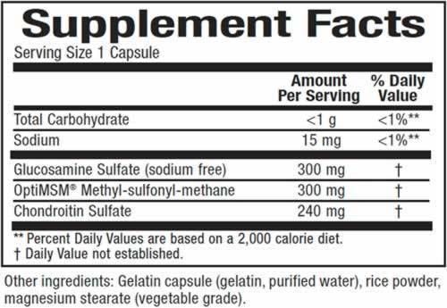 MSM Joint Formula 840mg - 240 kapszula