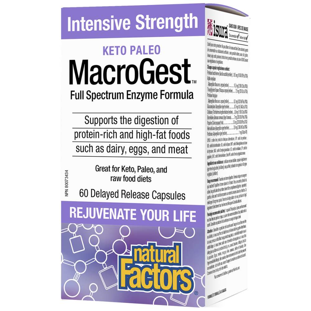 MacroGest Keto Paleo Full Spectrum 206 mg 60 kapszula