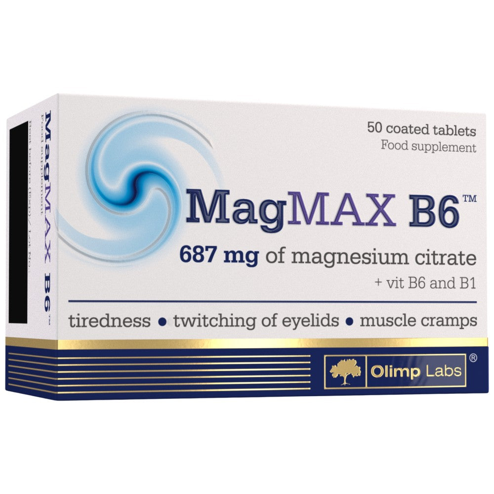 Mag MAX B6 - 50 Tablets - Nutra Best Europe