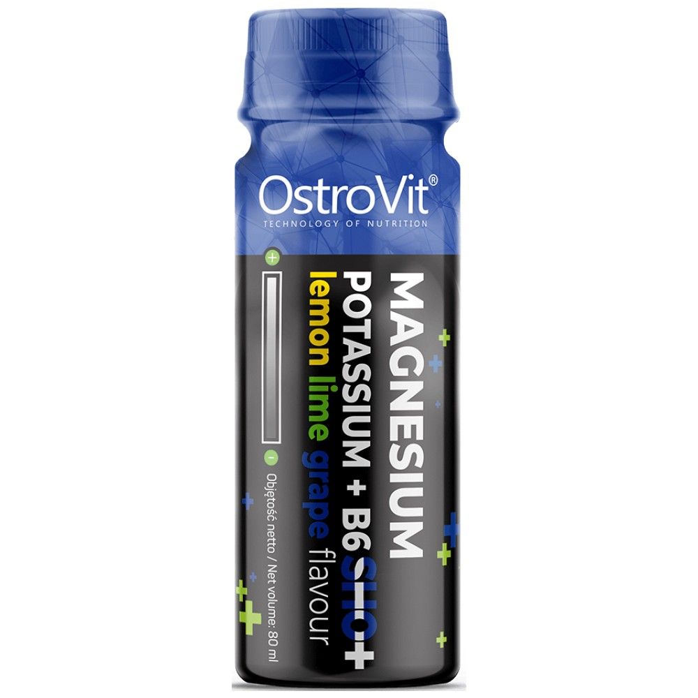 Magnesium Shot/káliummal + B6 - 80 ml