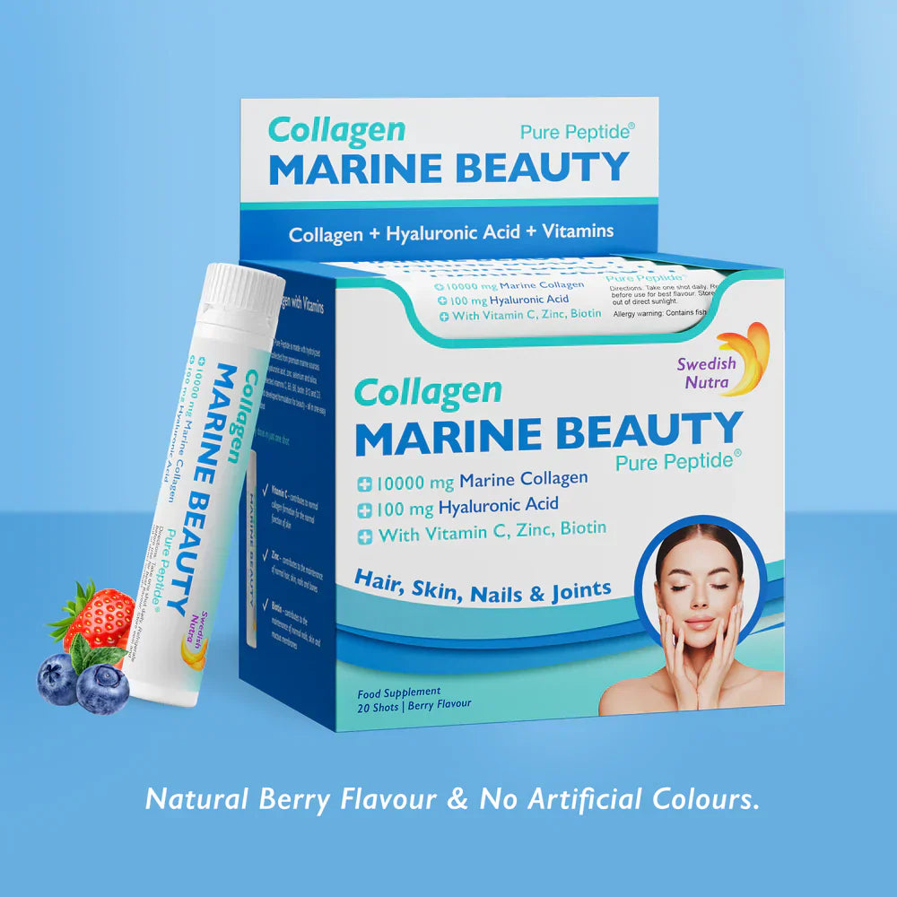 Fish Collagen Marine Beauty 10000 mg hialuronsavval 100 mg /20 x 25 ml/