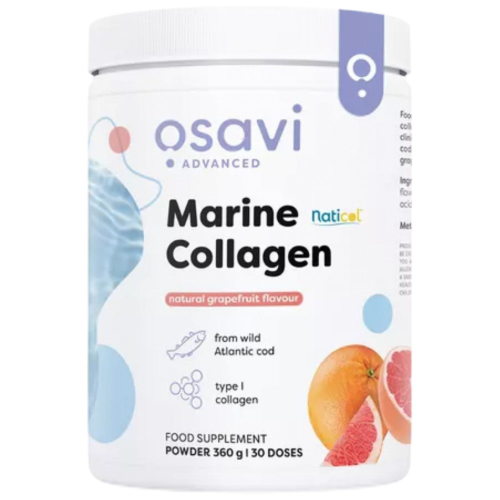 Tengeri kollagén | Naticol® bioaktív kollagén peptidek vadon élő atlanti tőkehalból - 360 gramm
