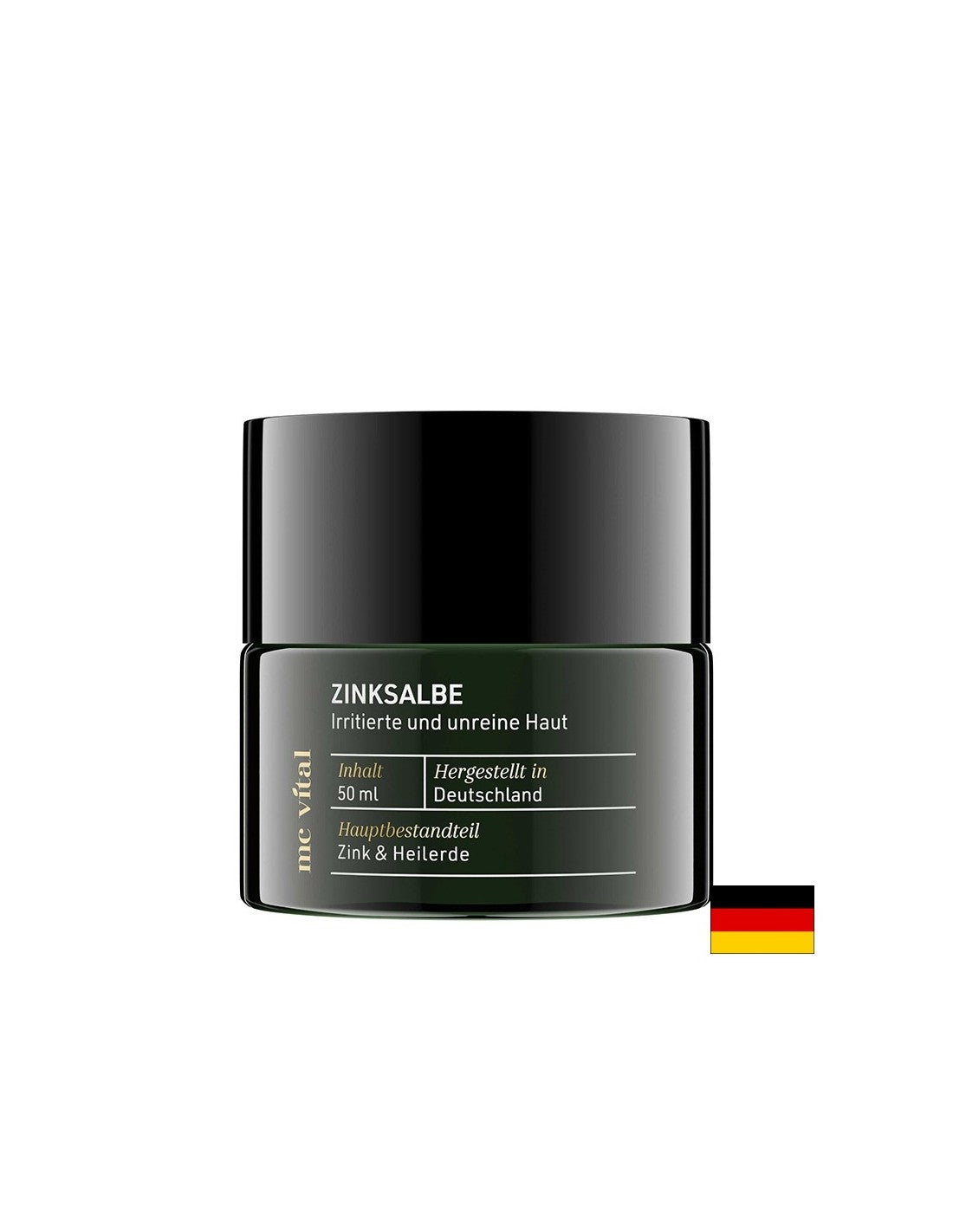 McVital® Zinksalbe - Cink kenőcs teafaolajjal és gyógyító agyaggal, 50 ml <tc>Vitabay</tc>