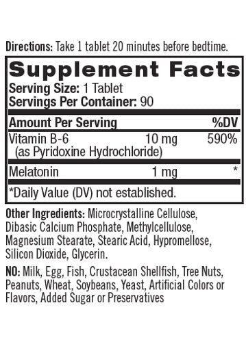 Melatonin 1mg - Időzített felszabadulás/90 Tab