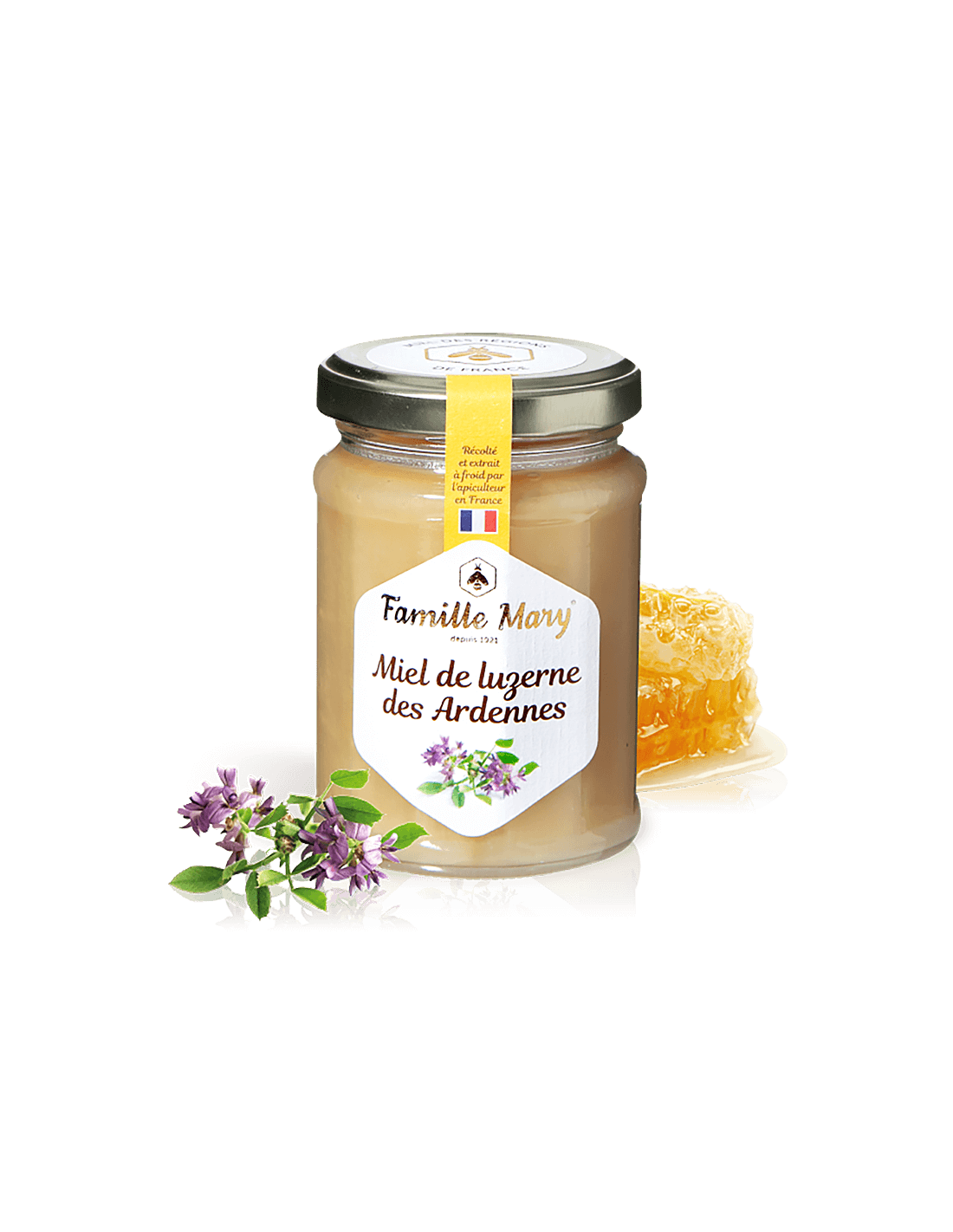 Miel de luƺerne des Ardennes/Luzerni méz, 230g Famille Mary