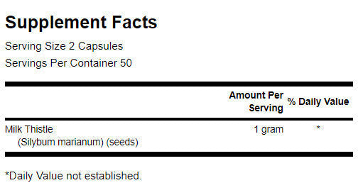 Máriatövis 500 mg - 100 kapszula