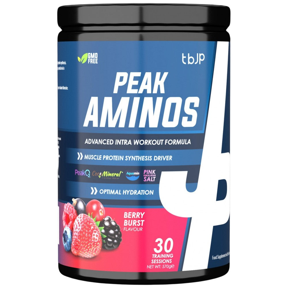 Peak Aminos | with Peak O2 & Aquamin - 570 grams - Nutra Best Europe