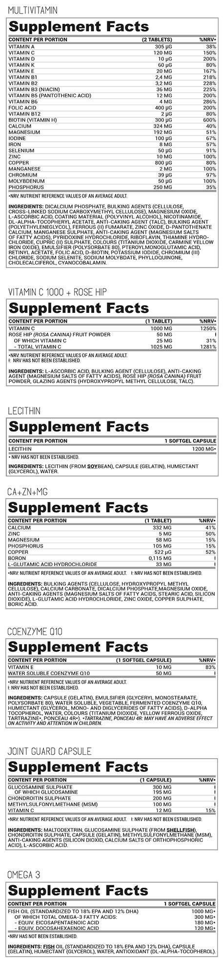 Multi Pack 8 | All-in-One Health Formula – 30 csomag