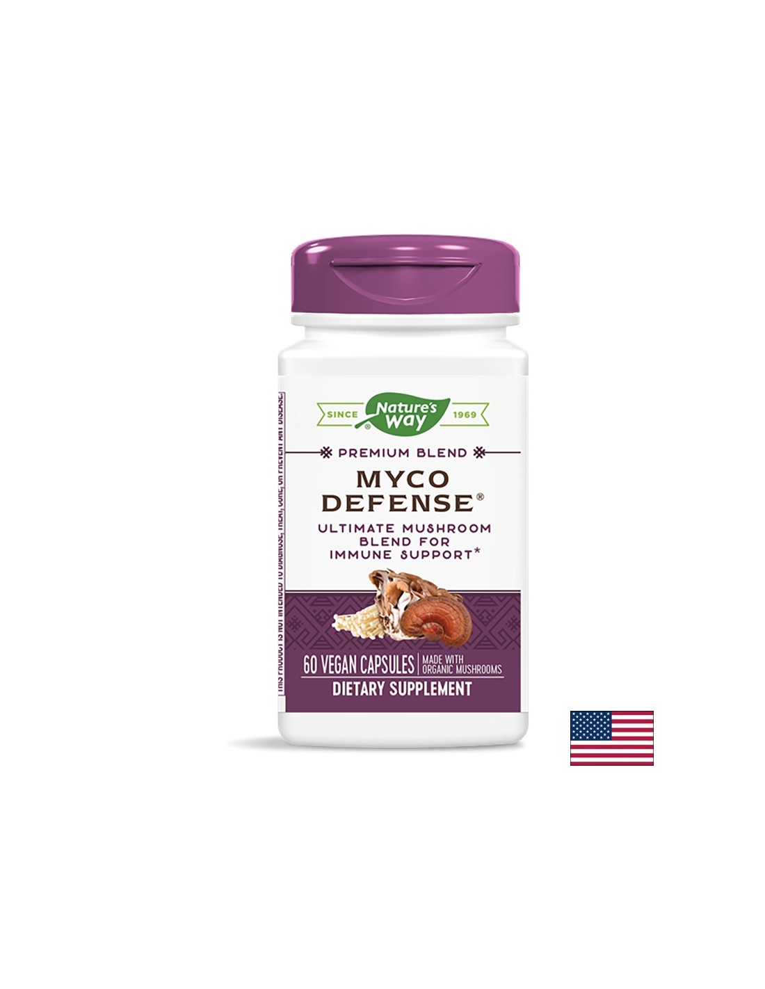 Myco Defense 555 mg - 60 kapszula