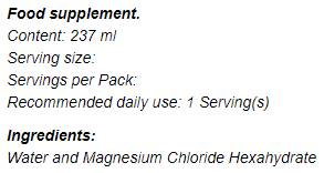 Magnesium Topical Spray - 237 ml - Nutra Best Europe