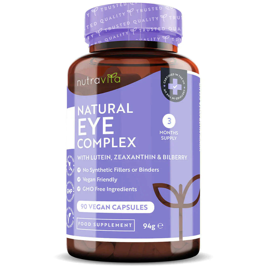 Szemvitaminok /természetes/ - Natural Eye Complex 90 db vegán kapszula