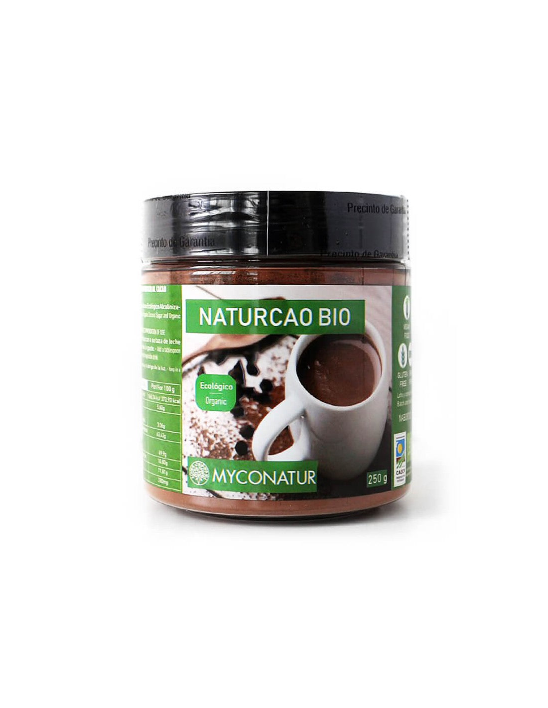 Bio kakaó kókuszcukorral - Naturcao, Bio, 250 g <tc>Myconatur</tc>