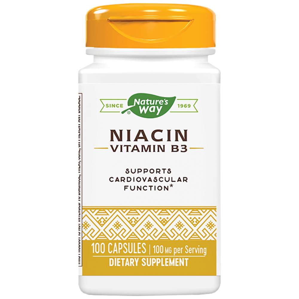 Niacin 100 mg - 100 kapszula