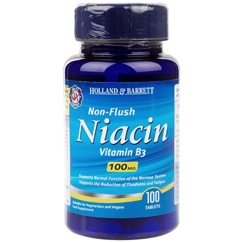 Non-Flush Niacin 100 mg - 100 tabletta