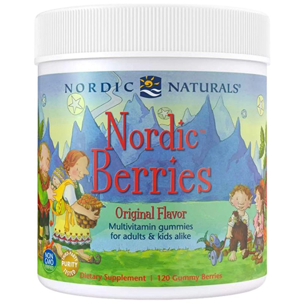 Nordic Berries Multivitamin - 120 gumicukor
