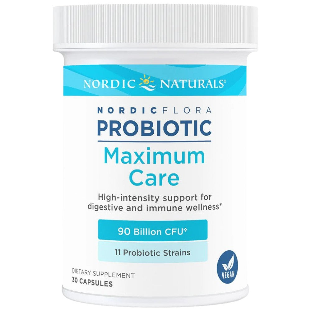 Nordic Flora Probiotic Maximum Care | 90 milliárd aktív sejt – 30 kapszula