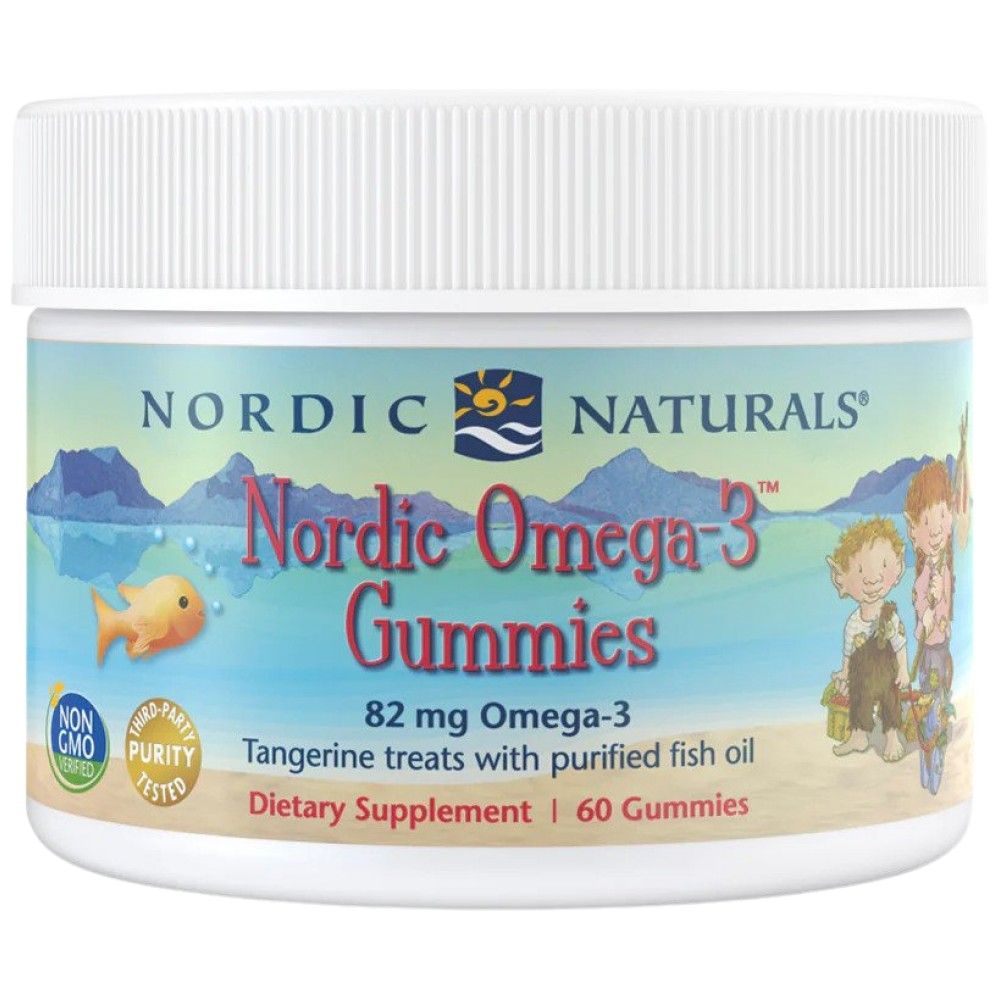 Nordic Omega-3 gumicukor 82 mg - 60 gumicukor