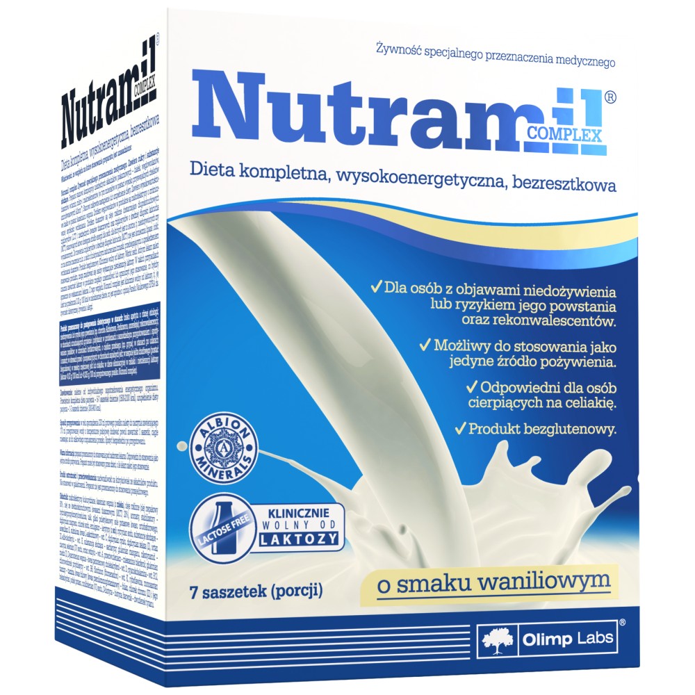 Nutramil 7 x 72 grams - Nutra Best Europe