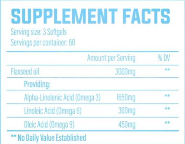 OH-Mega V | Lenmagolaj 1000 mg - 180 gél kapszula