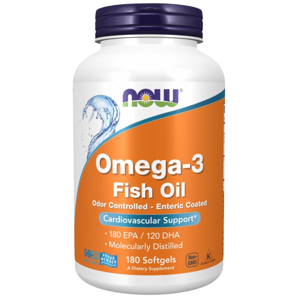 Omega-3 bélben oldódó bevonat – 180 lágyzselé