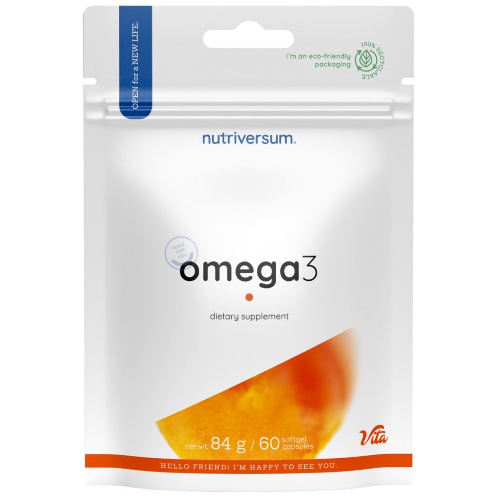 Omega 3 halolaj - 60 gél kapszula