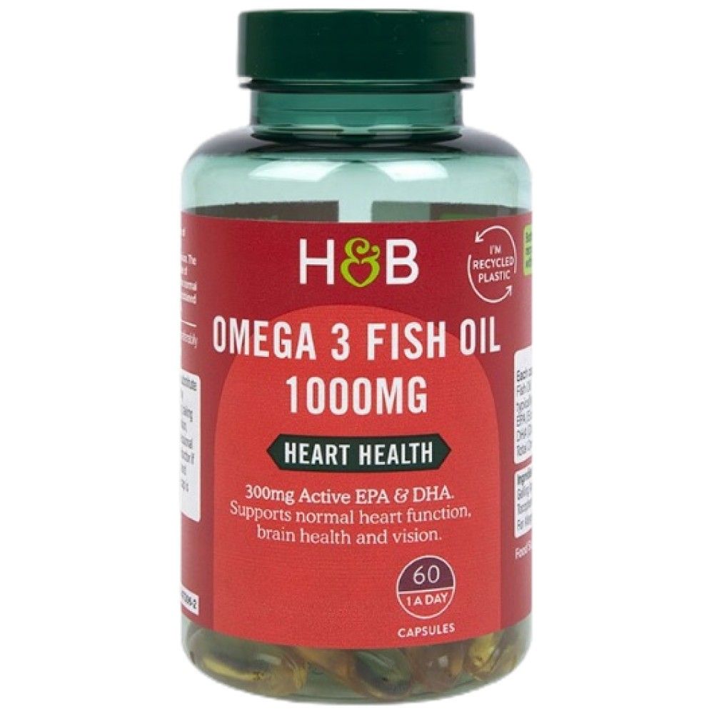 Omega 3 halolaj koncentrátum 1000 mg - 60 gél kapszula