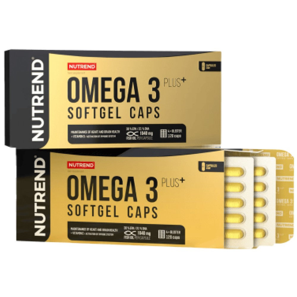 Omega 3 Plus Compressed Caps - 120 gél kapszula