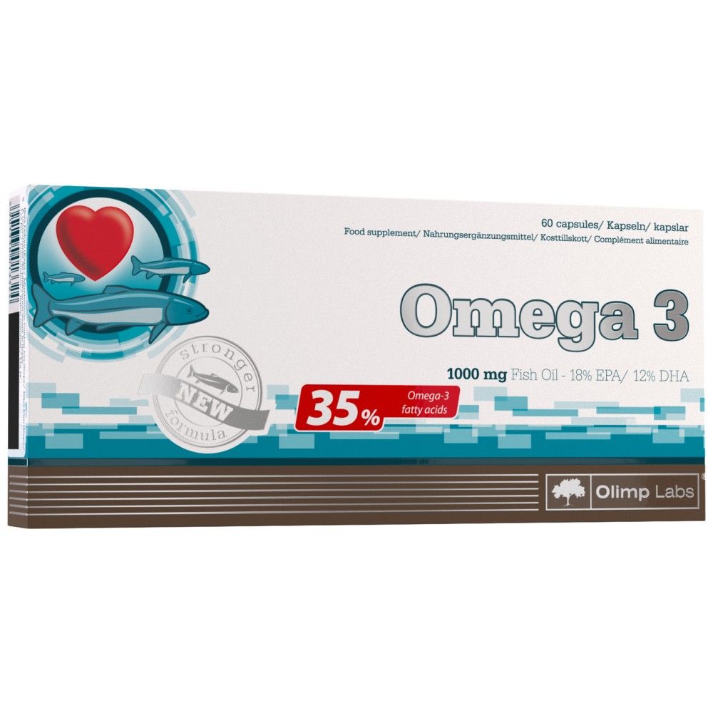 Omega 3 - 60 Gel Capsules - Nutra Best Europe