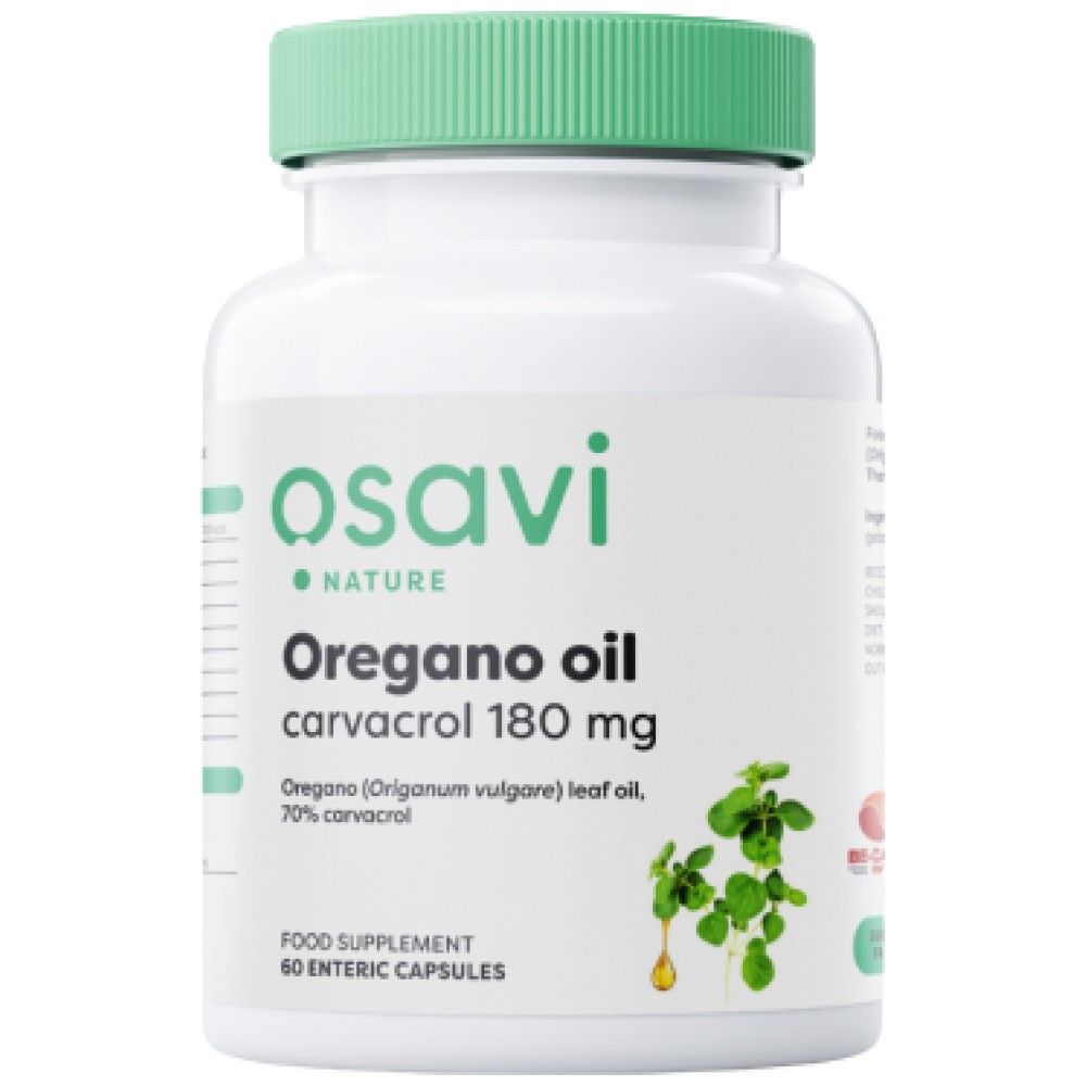 Oregánó olaj 257 mg | 70% Carvacrol - 60 kapszula