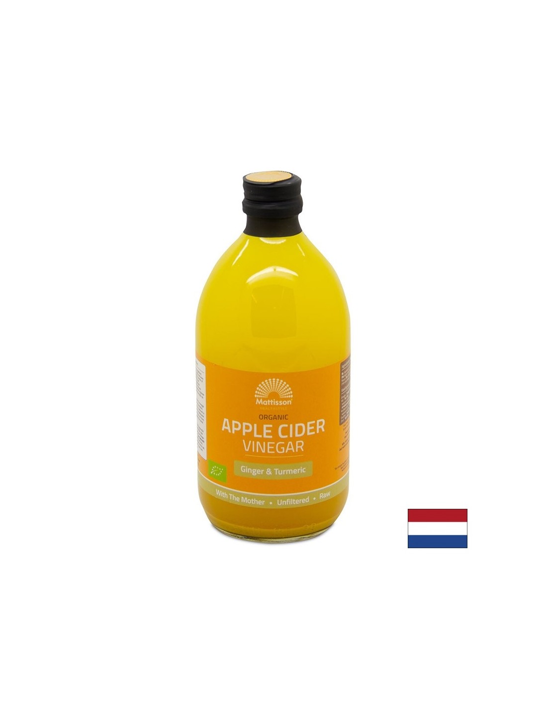 Almaecet gyömbérrel és kurkumával (Bio), 500 ml <tc>Mattisson Healthstyle</tc>