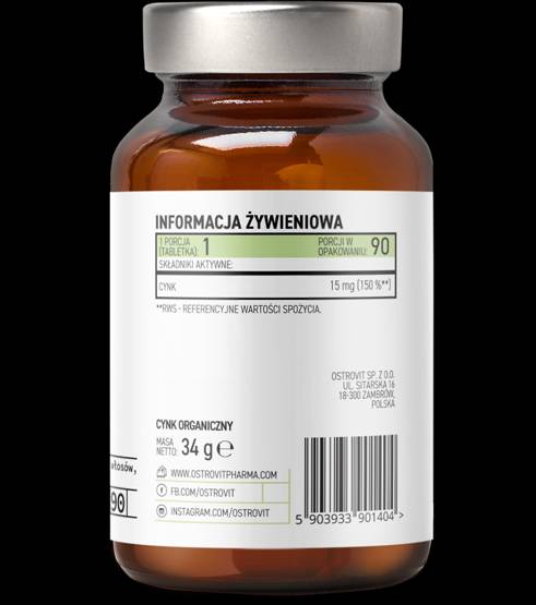 Szerves cink-pikolinát 15 mg 90 tabletta
