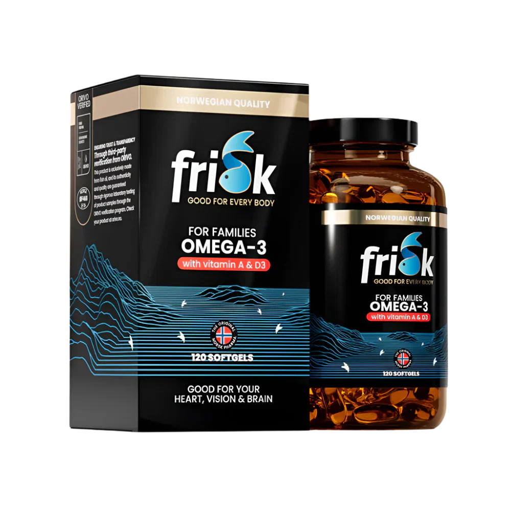 Eredeti – Omega-3 az egész családnak – 120 kapszula