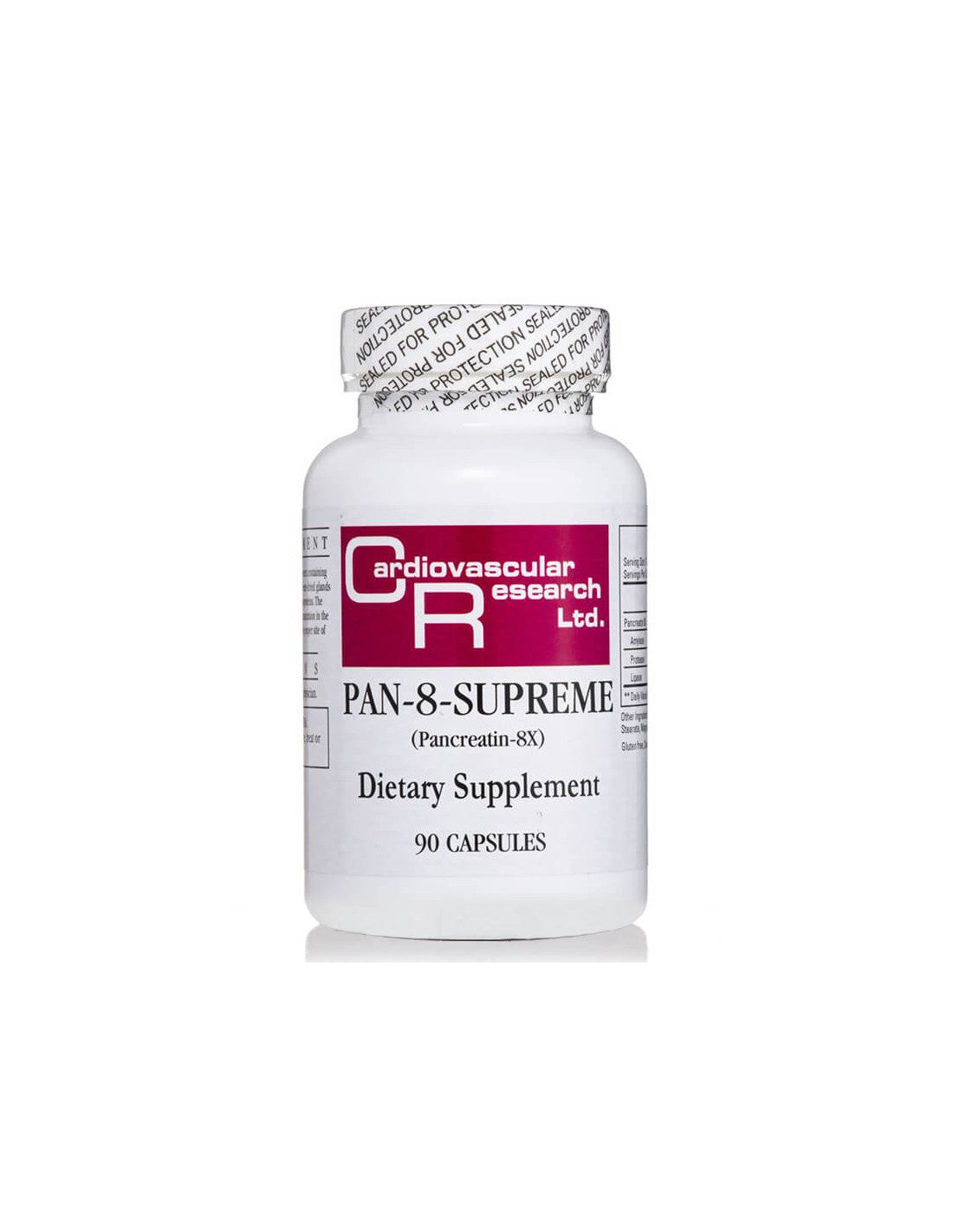 PAN-8-SUPREME enzimkomplex - A jó emésztésért és a gyomor kényelméért, 90 kapszula