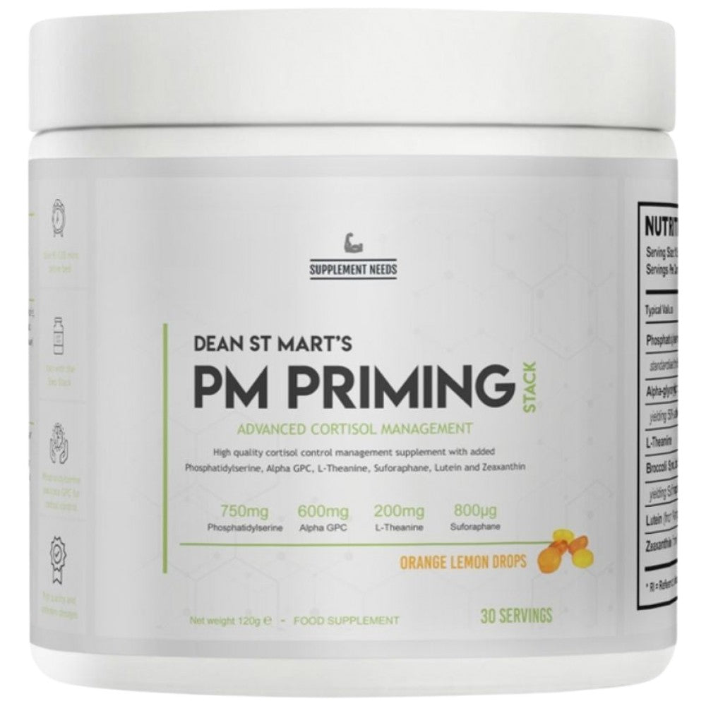 PM Priming Stack | Advanced Cortisol Management 120 gramm