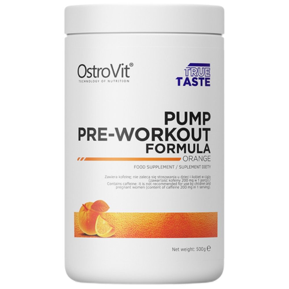 PUMP edzés előtti formula - 500 gramm