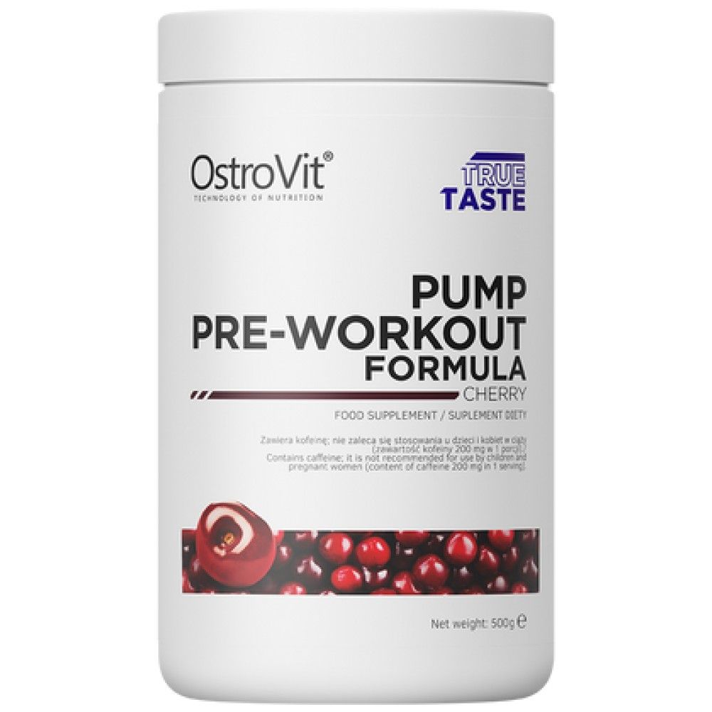PUMP edzés előtti formula - 500 gramm