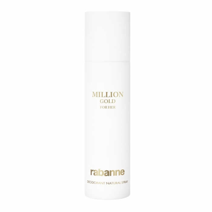 Rabanne Million Gold For Her Deodorant Natural spray 150ml