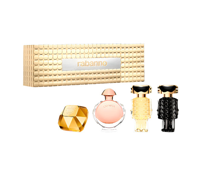 <tc>PACO RABANNE</tc> Miniatűr női utazókészlet